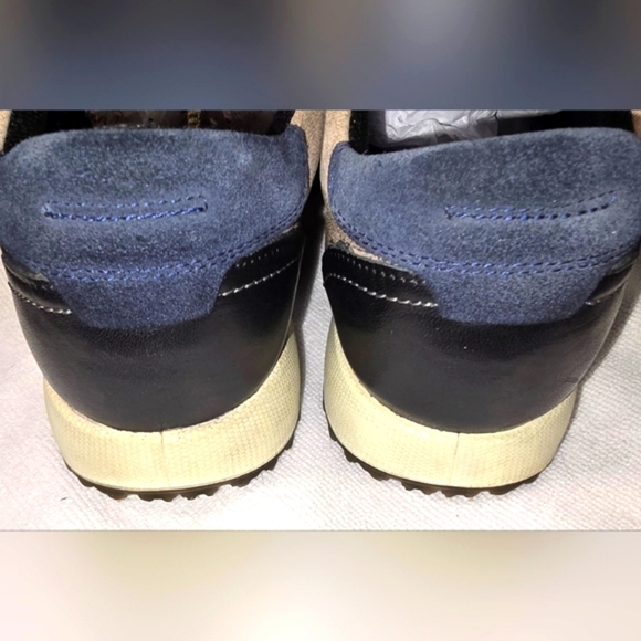 Ecco Astir Lace Up Suede Leather Sneakers Shoes Men's EU 43 or US 9 or 9.5 - Picture 7 of 13